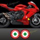 SCUDERIA ITALIA AERONOTICA sticker decal for APRILIA DUCATI MV AGUSTA