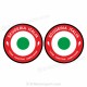 Pack 2 sticker SCUDERIA ITALIA AERONOTICA pour APRILIA DUCATI MV AGUSTA