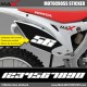 3 Kopie von OFF-ROAD Startnummer Aufkleber Motocross Honda